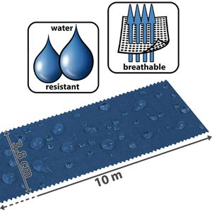 Produktbild für Tapeverband Alpidex Sport-Tape, wasserabweisend, blau