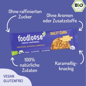 Produktbild für Müsliriegel foodloose Salty Cara, BIO