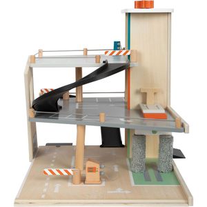 Produktbild für Parkgarage small-foot 12357 Parkhaus Rallye, aus Holz