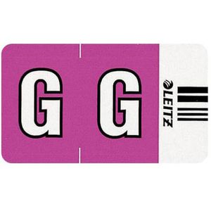 Buchstabensignale Leitz Orgacolor, 6616, Buchstabe G