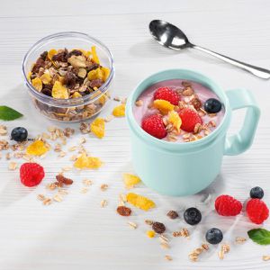 Produktbild für Müslibecher Xavax To Go 0181582, pastellblau