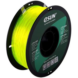 Filament eSUN eTPU-95A, TPU, gelb transparent