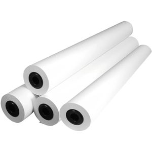 Produktbild für Plotterpapier HP A28DSA 1067mm x 50m, weiß