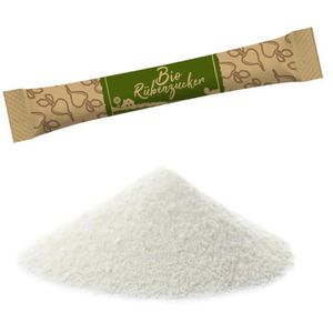 Produktbild für Zuckersticks Hellma Rübenzucker, weißer Zucker, BIO