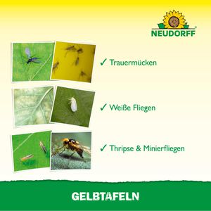 Produktbild für Gelbtafeln Neudorff 00945, 25 x 32 cm, zum Hängen