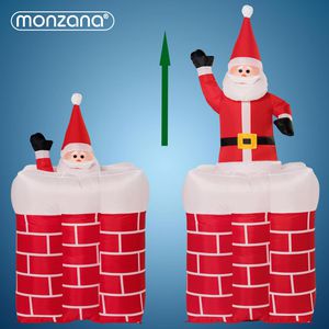 Produktbild für Weihnachtsfigur Monzana Weihnachtsmann im Kamin