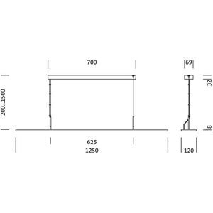 Produktbild für Pendelleuchte Siteco Arktika, mit LED