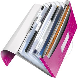 Produktbild für Fächermappe Leitz 4589-00-23 WOW, A4, pink