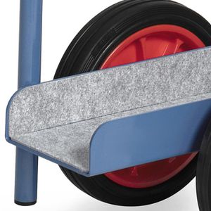 Produktbild für Plattenwagen Fetra 4175, mit Bügel, Gummireifen