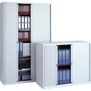 Produktbild für Rollladenschrank Bisley ET412194S, aus Metall