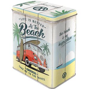 Produktbild für Vorratsdose Nostalgic-Art VW Bulli Beach L