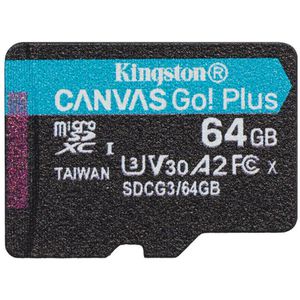 Micro-SD-Karte Kingston Canvas Go! Plus, 64GB