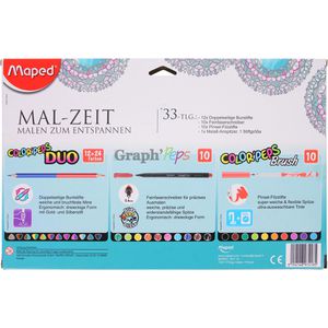 Produktbild für Malset Maped Mal-Zeit, 897418