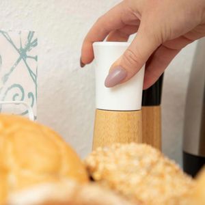 Produktbild für Gewürzmühle Relaxdays 10023305, Höhe 17 cm