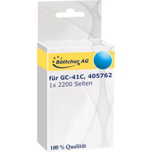 Produktbild für Tinte Böttcher-AG für Ricoh GC-41C, 405762