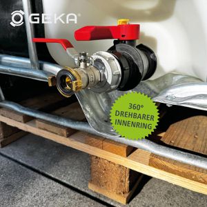 Produktbild für IBC-Adapter GEKA 30.0042.8, aus Messing