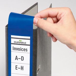 Produktbild für Rückenschilder Durable Ordofix 809000, sortiert
