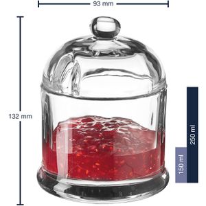 Produktbild für Zuckerdose Leonardo Delight 079037, transparent