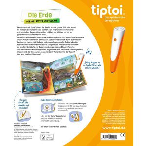 Produktbild für Spielbuch tiptoi 49296, Die Erde - Ozeane, Wetter und Vulkane