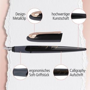 Produktbild für Kalligraphie-Stift Online Air Best Writer, Black Rose