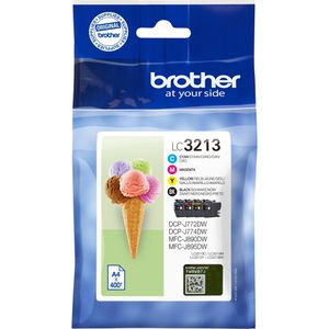 Produktbild für Tinte Brother LC-3213VAL ValuePack