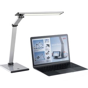 Produktbild für Schreibtischlampe Hansa LED Slim, silber, LED, dimmbar