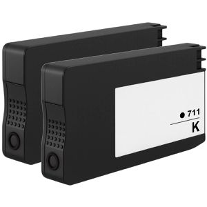 Produktbild für Tinte AgfaPhoto für HP 711, P2V31A, Doppelpack