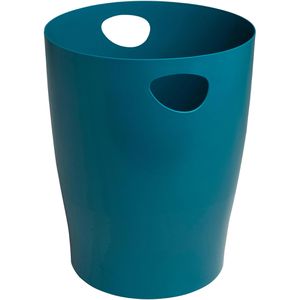 Produktbild für Papierkorb Exacompta 45328D, ECOBIN NeoDeco, blaugrün
