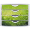 Zusatzbild Schubladenbox Helit H61296-50, the chameleon, A4