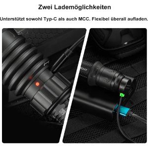 Produktbild für Taschenlampe Olight Warrior X4, LED, aufladbar