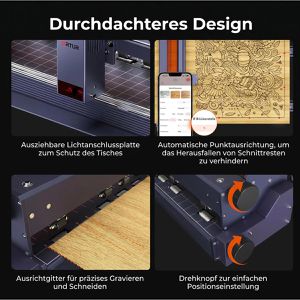 Produktbild für Graviermaschine Ortur F10 40W, LK4, 480 x 3000mm