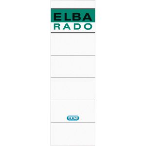 Rückenschilder Elba 100420947 rado, weiß