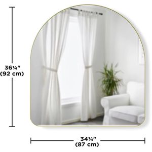 Produktbild für Wandspiegel Umbra Hubba 1017061-104, gewölbt