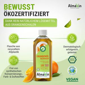 Produktbild für Allzweckreiniger AlmaWin Orangenölreiniger