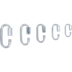 Produktbild für Karabinerhaken BGS-technic 8078, Aluminium