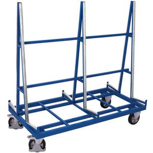 Produktbild für Plattenwagen VARIOfit sw-1606, Gummireifen