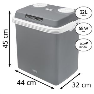 Produktbild für Kühlbox TZS-First-Austria FA-5170, grau, 32 Liter