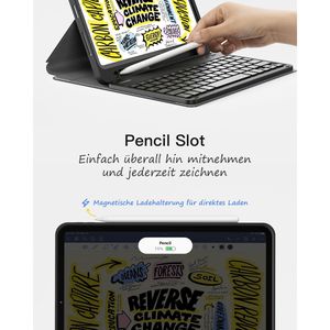 Produktbild für Tablet-Hülle Inateck KB04002, schwarz