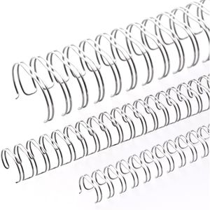 Drahtbinderücken Renz Ring Wire, silber, für A4