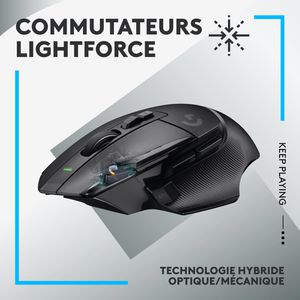 Produktbild für Maus Logitech G502 X Lightspeed, Gaming Mouse