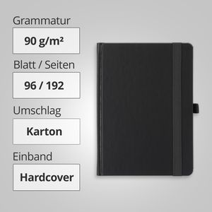 Produktbild für Notizbuch Geiger Color-Book, Karton Hardcover