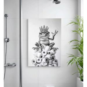 Produktbild für Wandbild Sinus-Art König Frosch