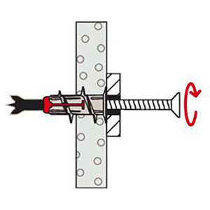 Produktbild für Schrauben-Dübel-Set Fischer 545678 DuoBlade S