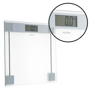 Produktbild für Personenwaage Sanitas SGS 06, silber