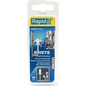 Blindnieten Rapid 5000389, Aluminium, Set