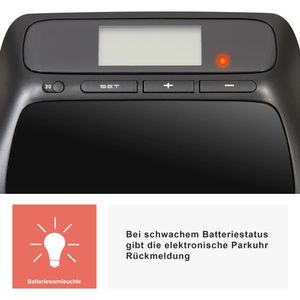 Produktbild für Parkscheibe Parkwächter AD293, elektronisch