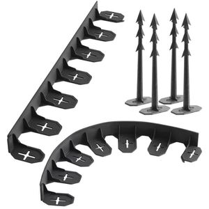 Rasenkante Prosperplast IB0645, schwarz, UV-beständig,flexibel