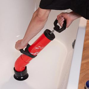 Produktbild für Abflusspumpe Relaxdays Rohrreinigungspumpe