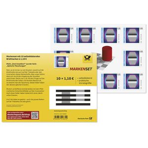 Briefmarken DeutschePost Markenset, Standardbrief