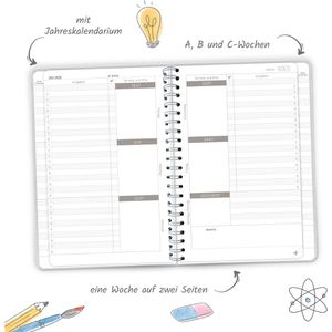 Produktbild für Schülerkalender Trötsch Dark, Schuljahr 2026/2027
